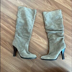 SOFFT Genuine Suede Tall Slouch Boots Size 6